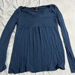 Banana Republic Navy Long Sleeve Top